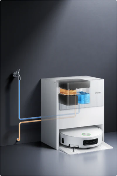 Llenado y vaciado automático con el kit de conexión de agua (opcional)