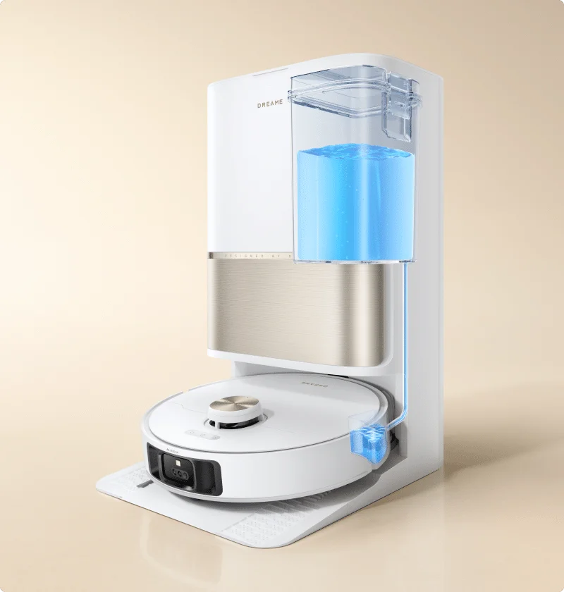 Llenado automático del depósito de agua para fregar