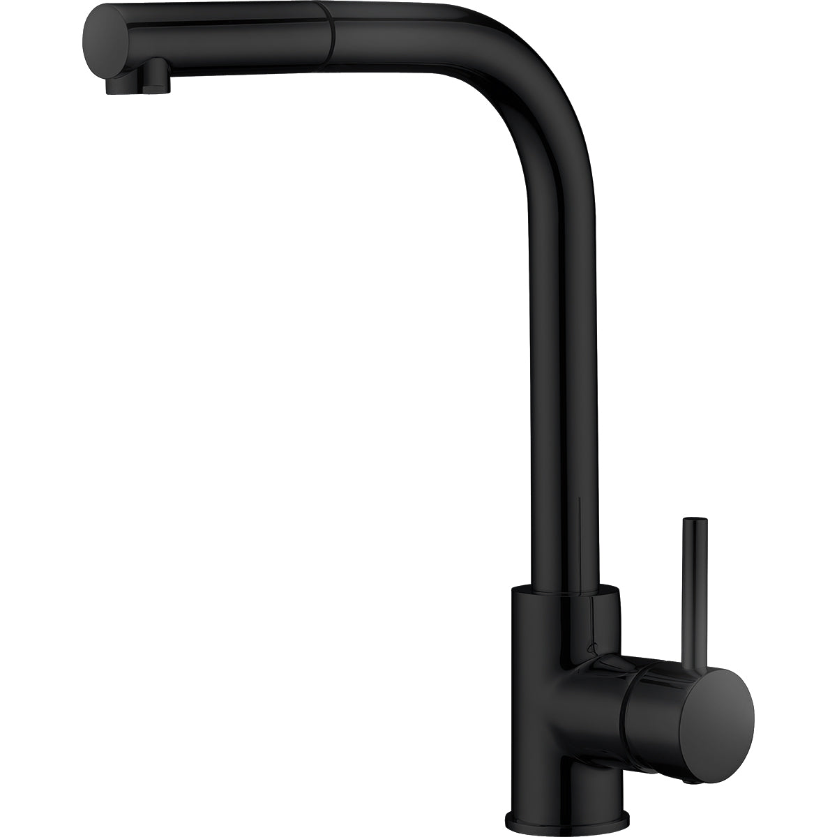 IMEX - Matte Black Malta Kitchen Tap