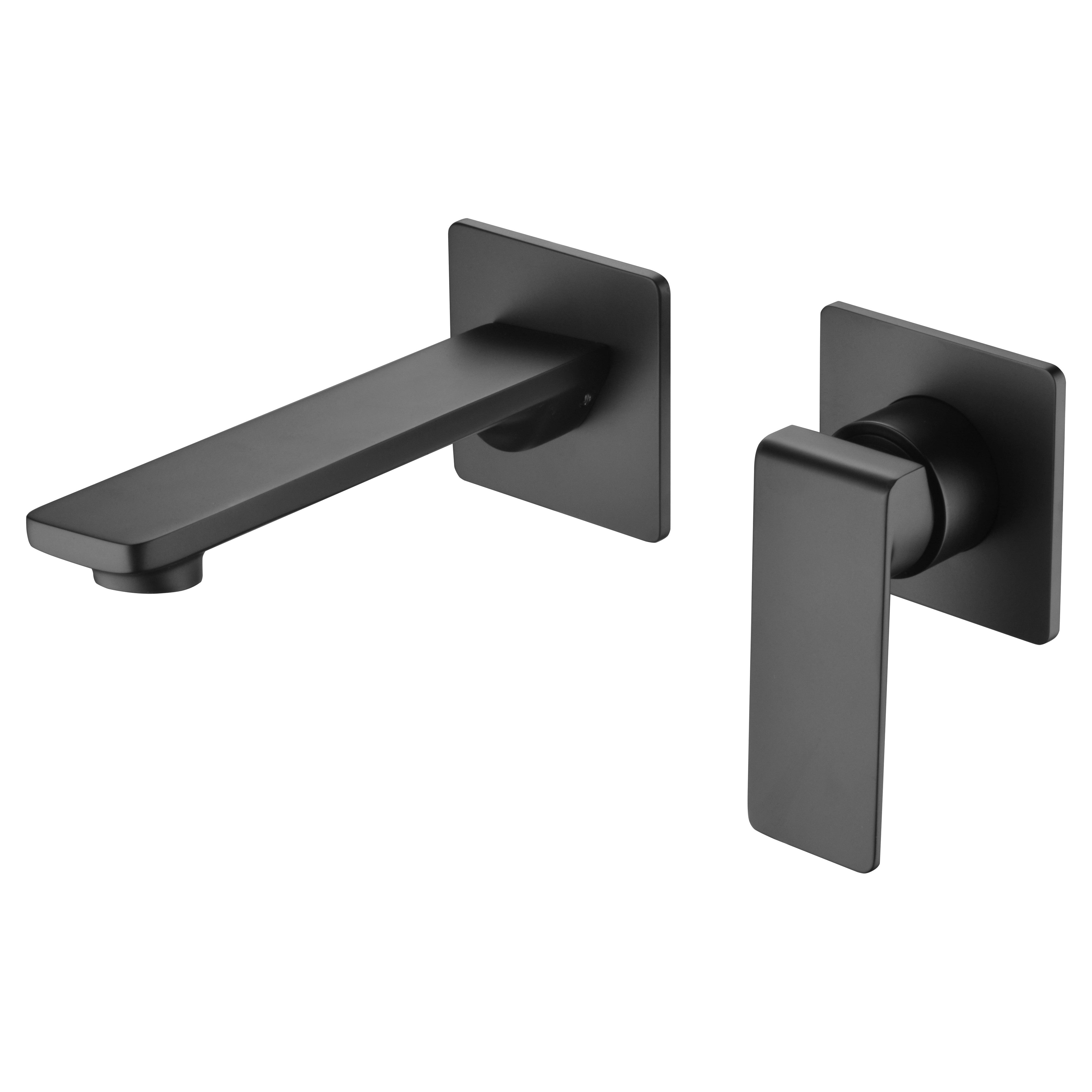 IMEX - Monomando Built -in puits Fiyi Matte noir