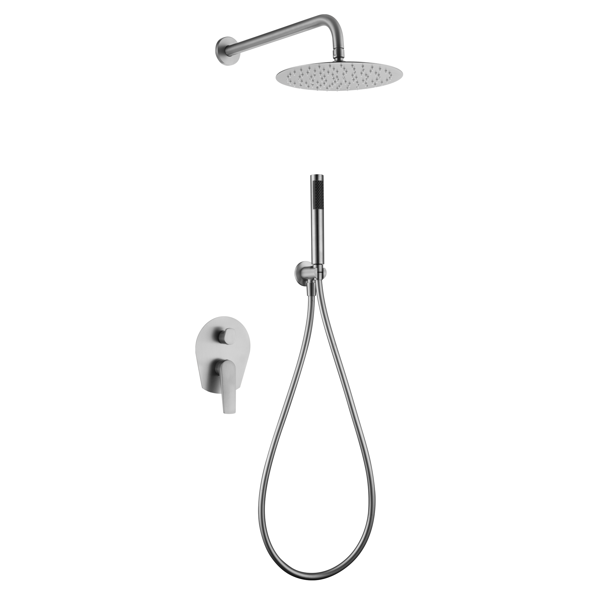 IMEX - Set Shower Monomando Delos (Steel S.316)