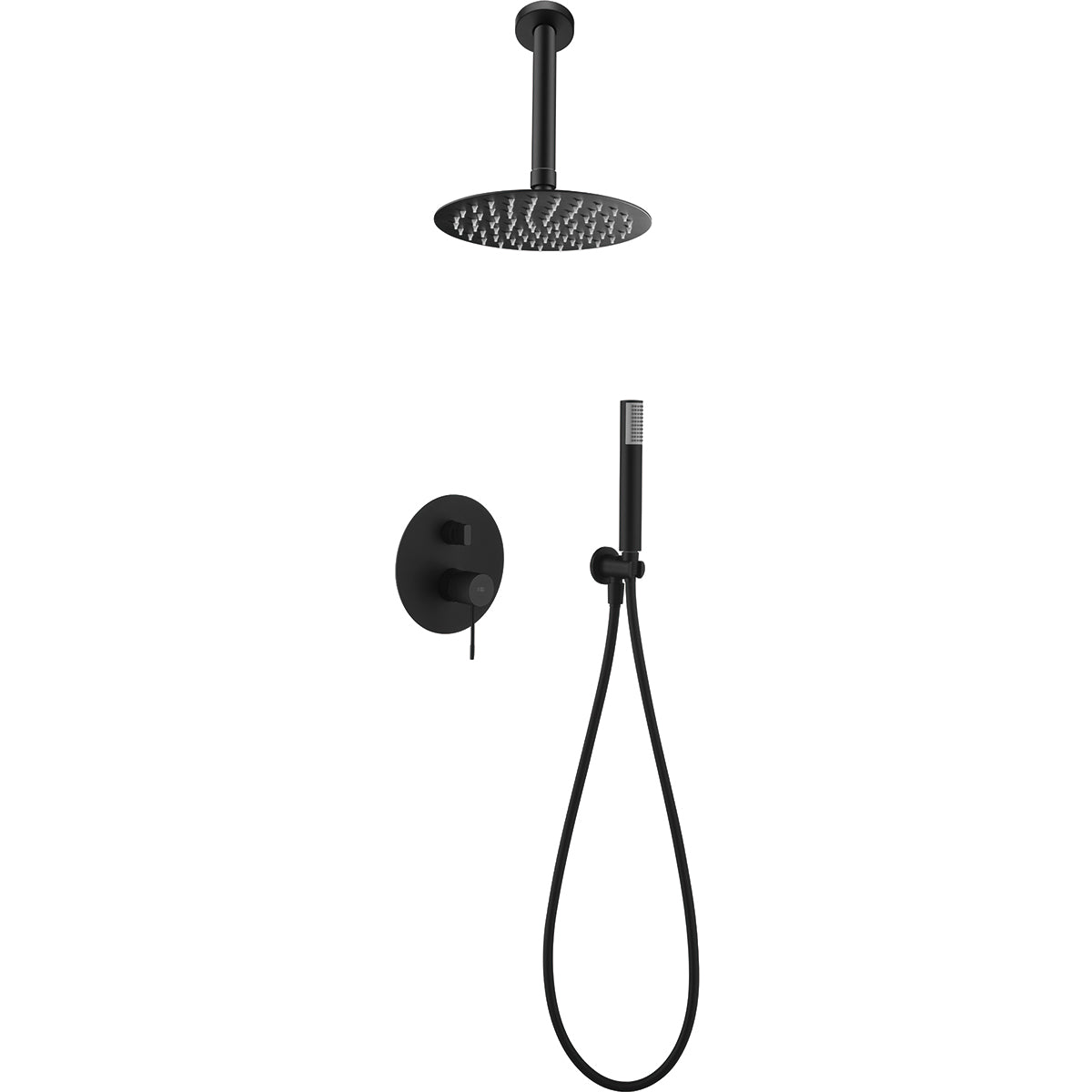 IMEX - Embed Shower Set Matte sort top