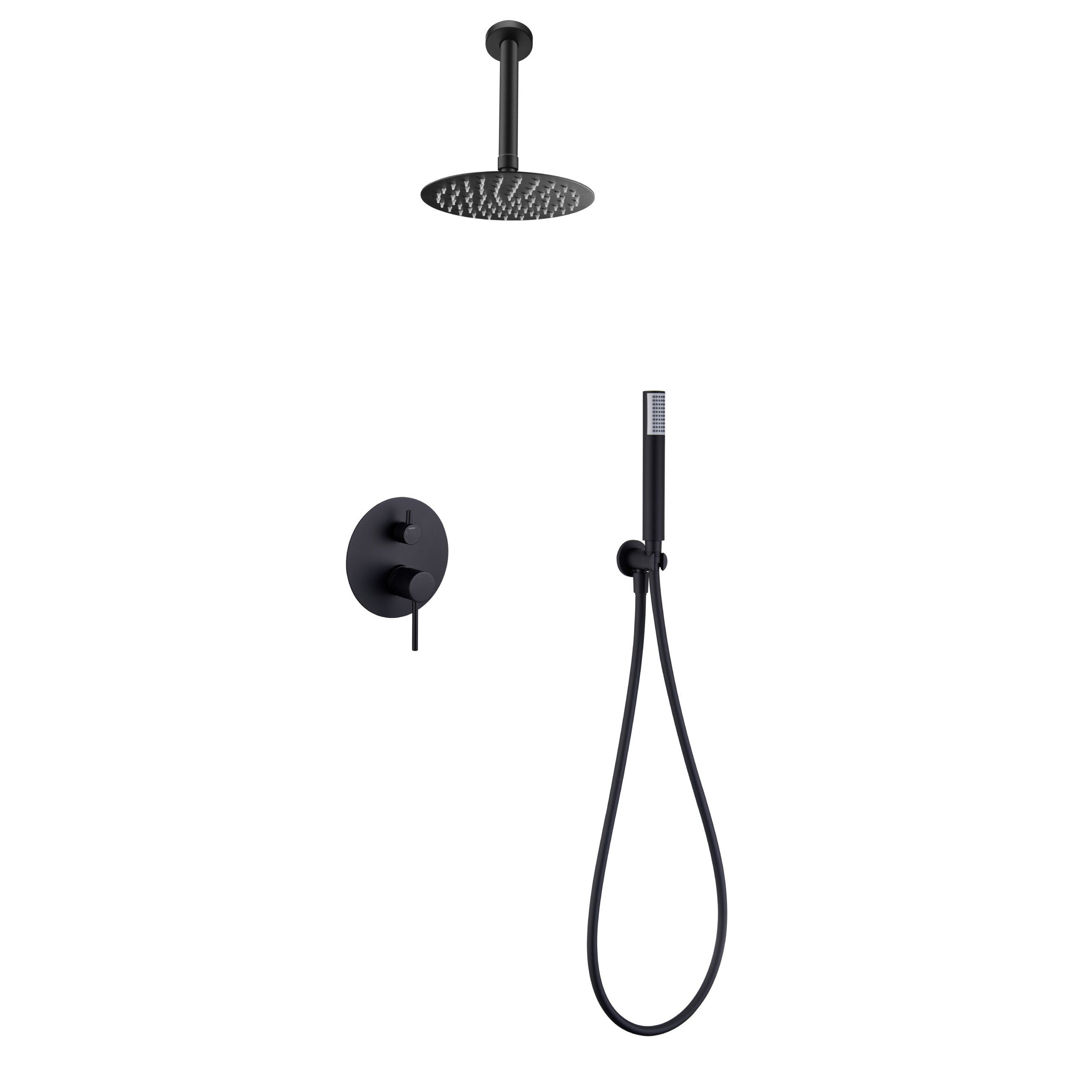 IMEX - Set shower binded tivoli Matte black