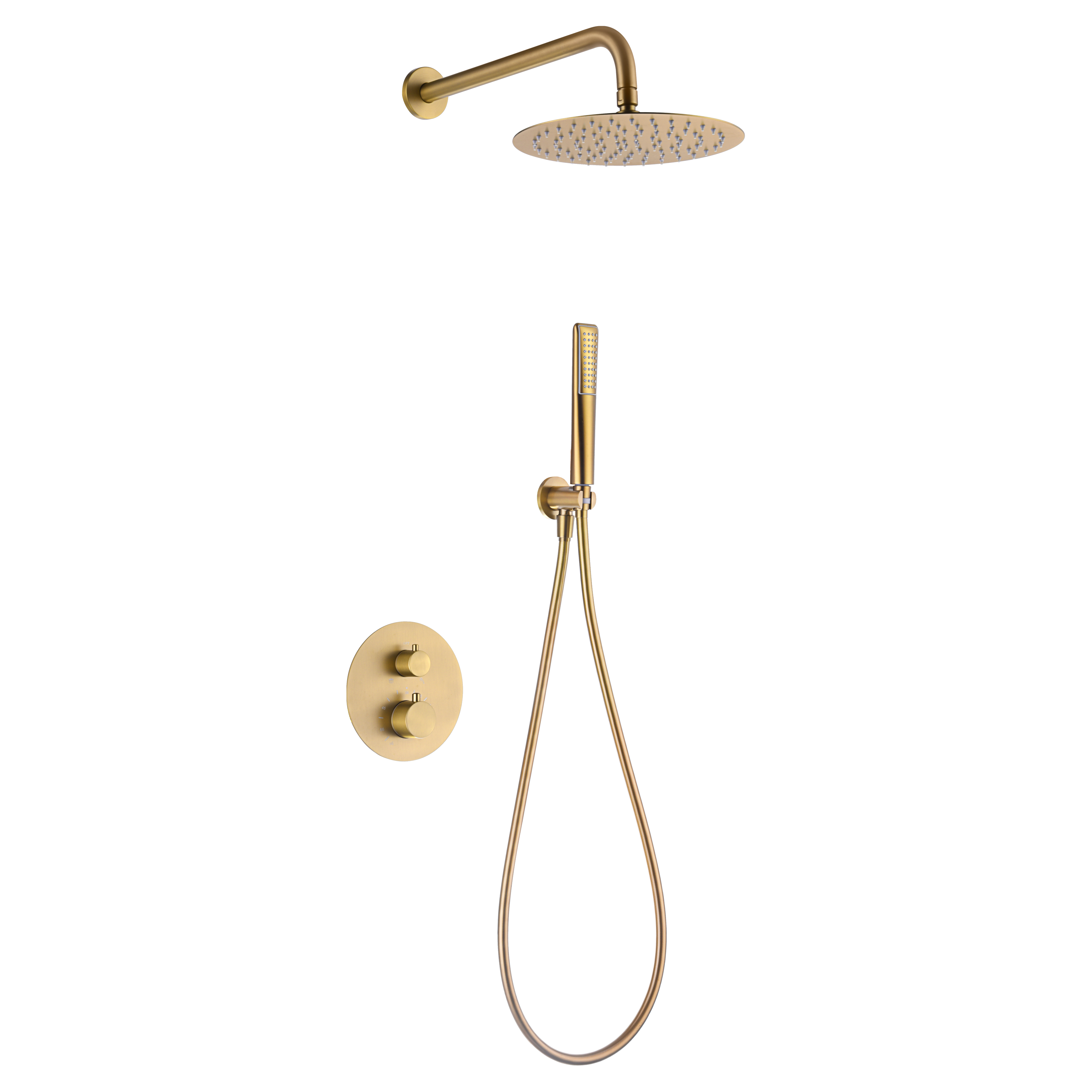 IMEX - Empolt Termostatic Shower Neapol Barmated Gold