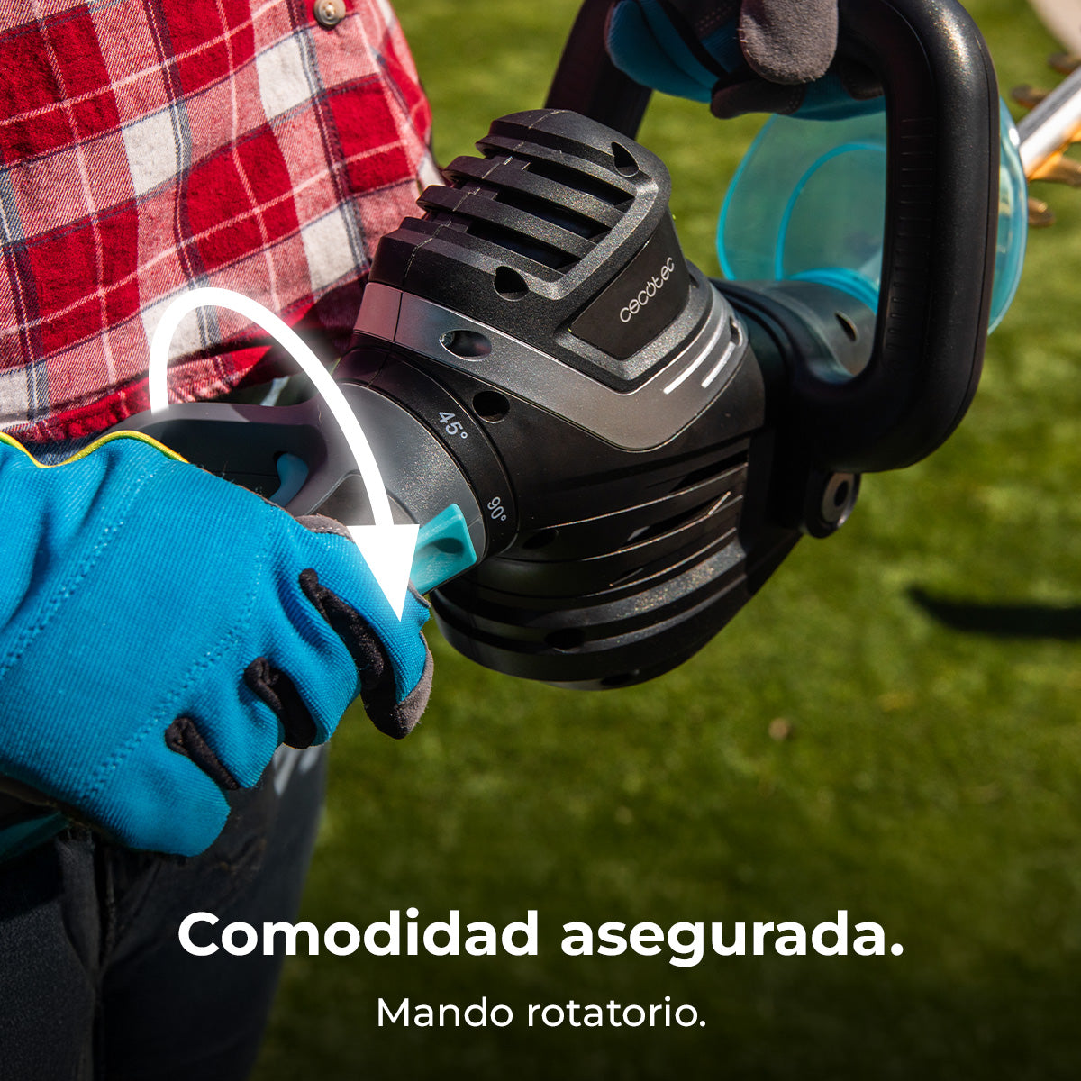 Cecotec Cortasetos TitaniumSword 610 XL