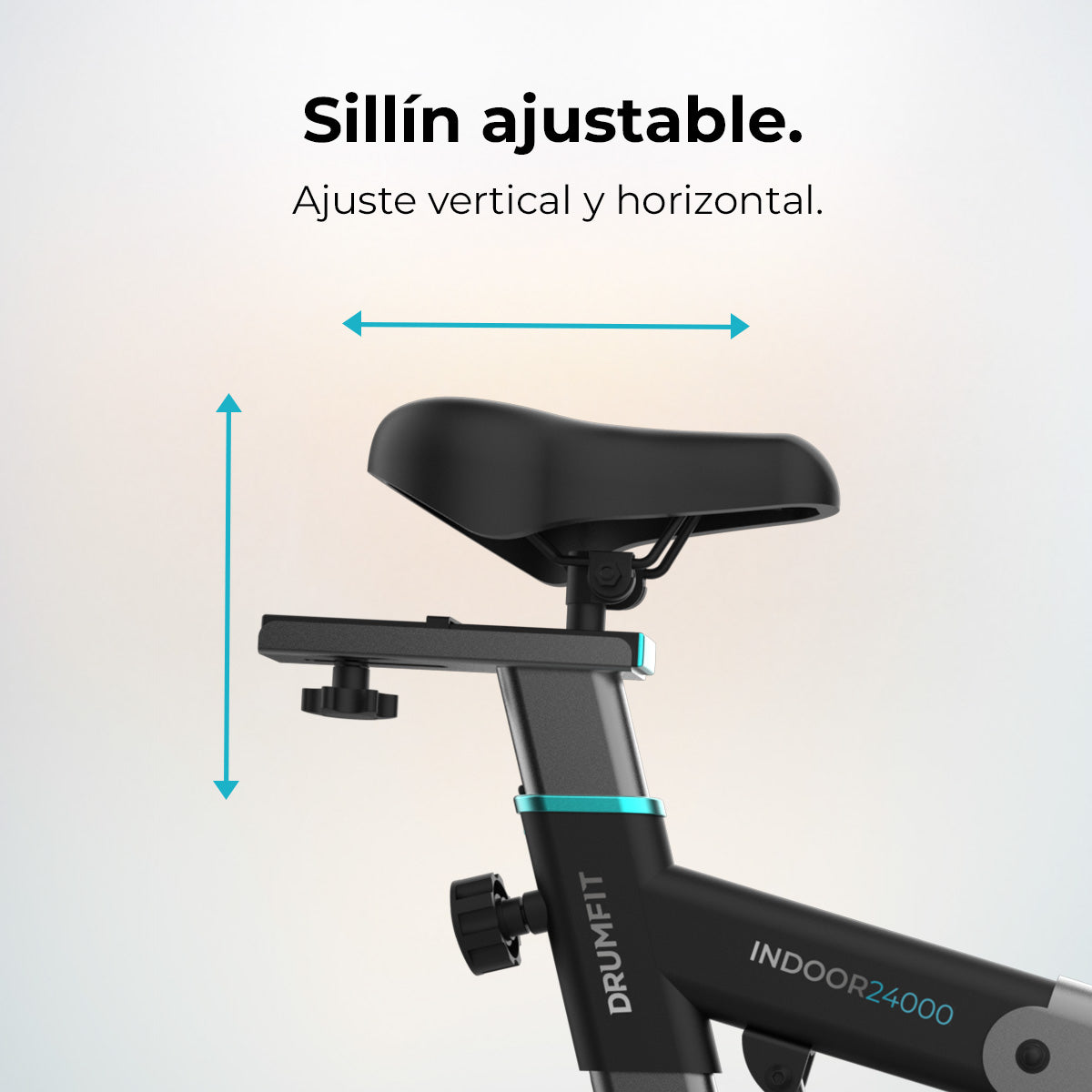 Cecotec DrumFit Indoor 24000 Race Sprint Bicicleta Estacionaria Con Volante 24 Kg Y Kinomap