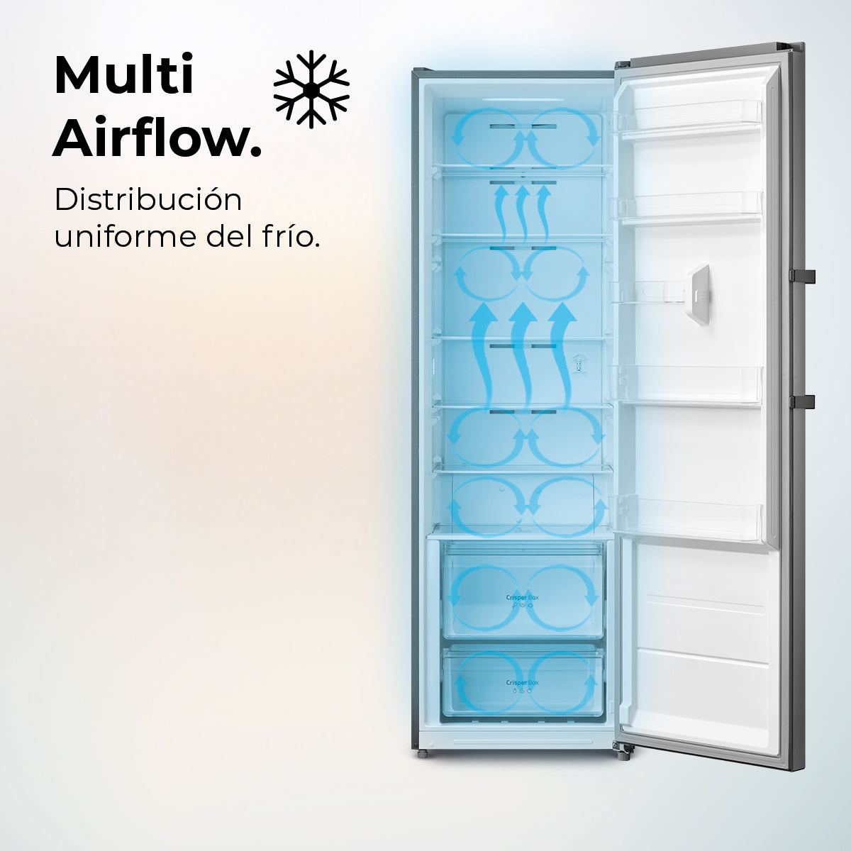 Cecotec Bolero CoolMarket 360 L Inox Frigorífico