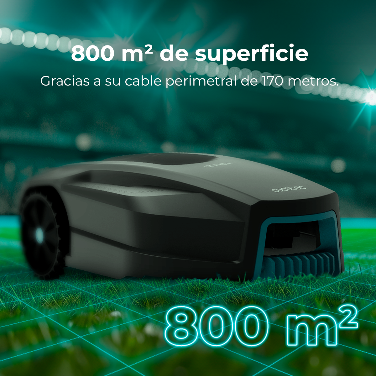Cecotec Conga GrassHopper 800 Robot Tagliaerba