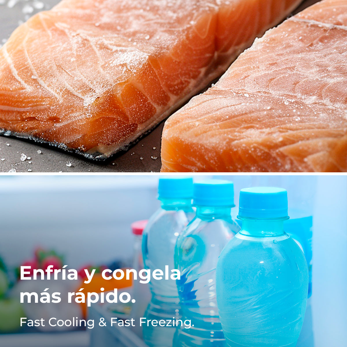 Cecotec Bolero CoolMarket SBS 436 SBI Inox E Frigorífico Side by Side 436 L Inverter