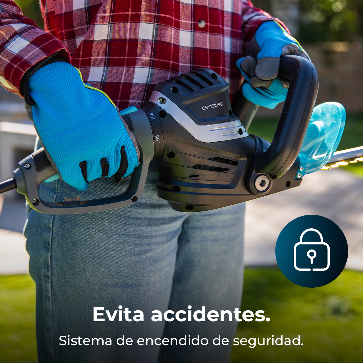 Cecotec Cortasetos TitaniumSword 610 XL