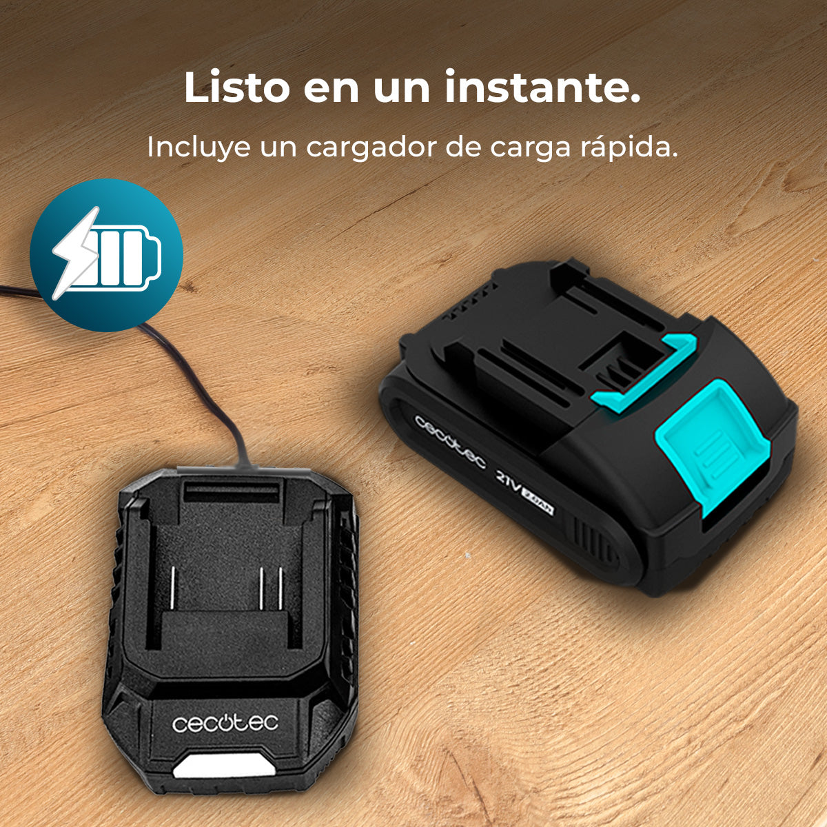 Cecotec AirForce 2500 Agile Soffiatore 21V