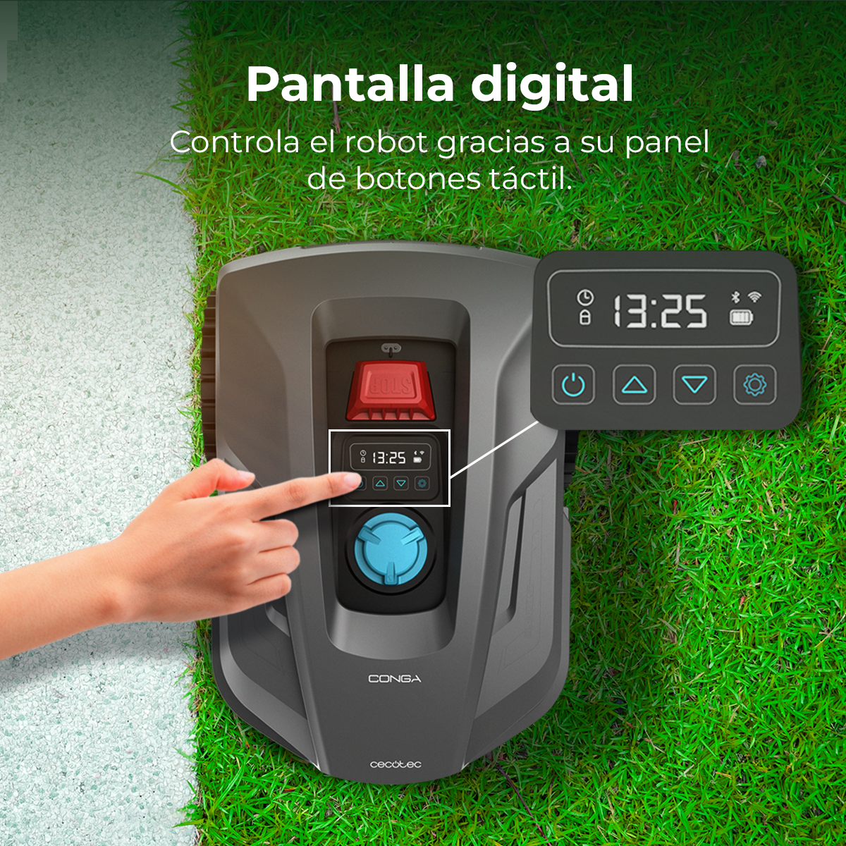 Cecotec Conga GrassHopper 800 Robot Tagliaerba