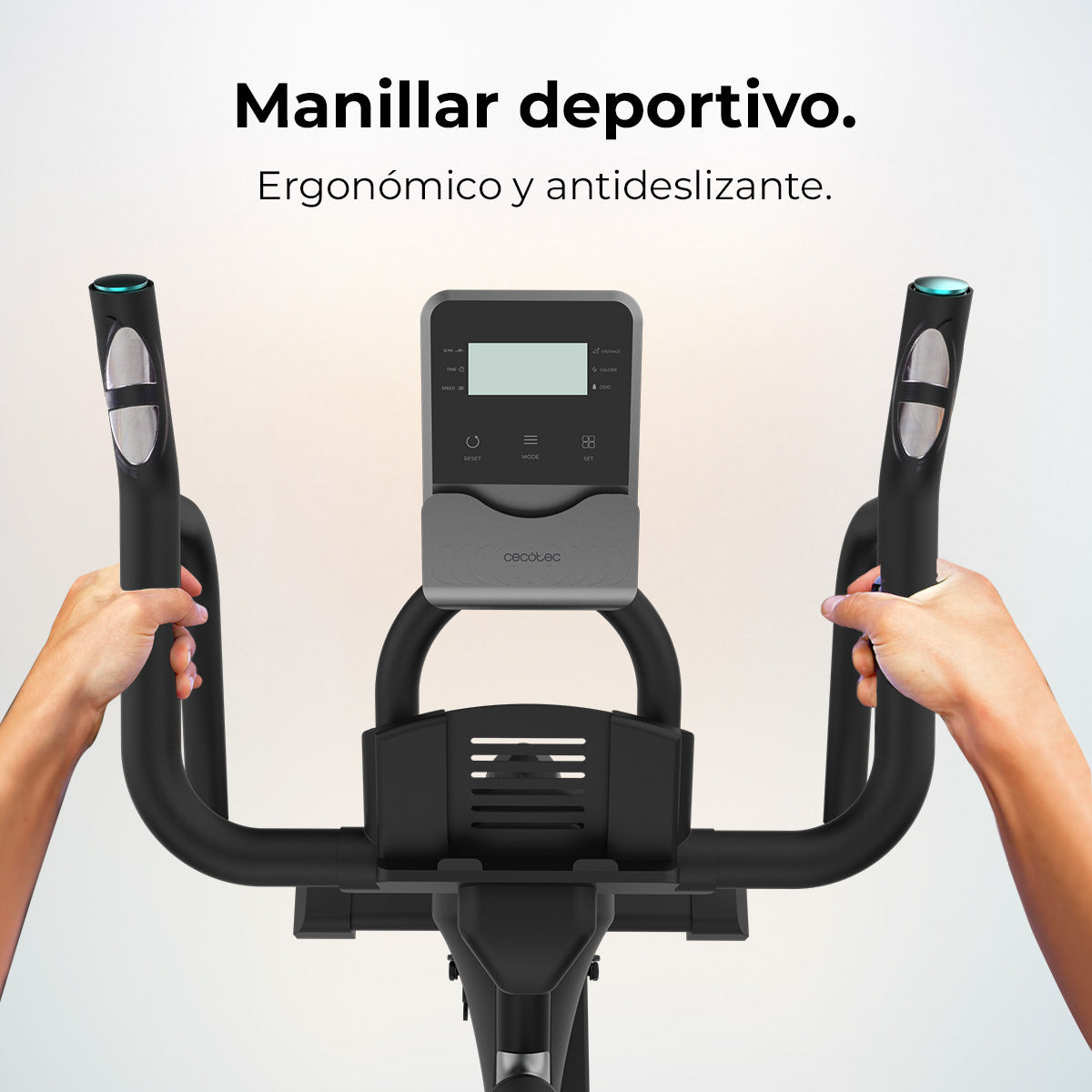 Cecotec DrumFit Indoor 20000 Race Bicicleta Estática con Volante de Inercia 20 Kg y Pantalla LCD con Soporte Dispositivo