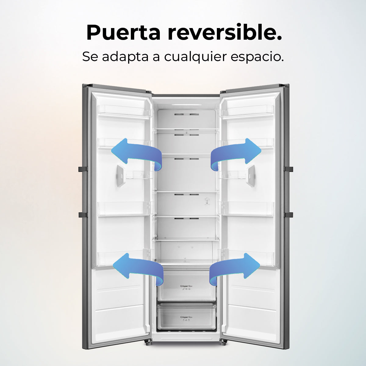 Cecotec Bolero CoolMarket 360 L Inox Frigorífico