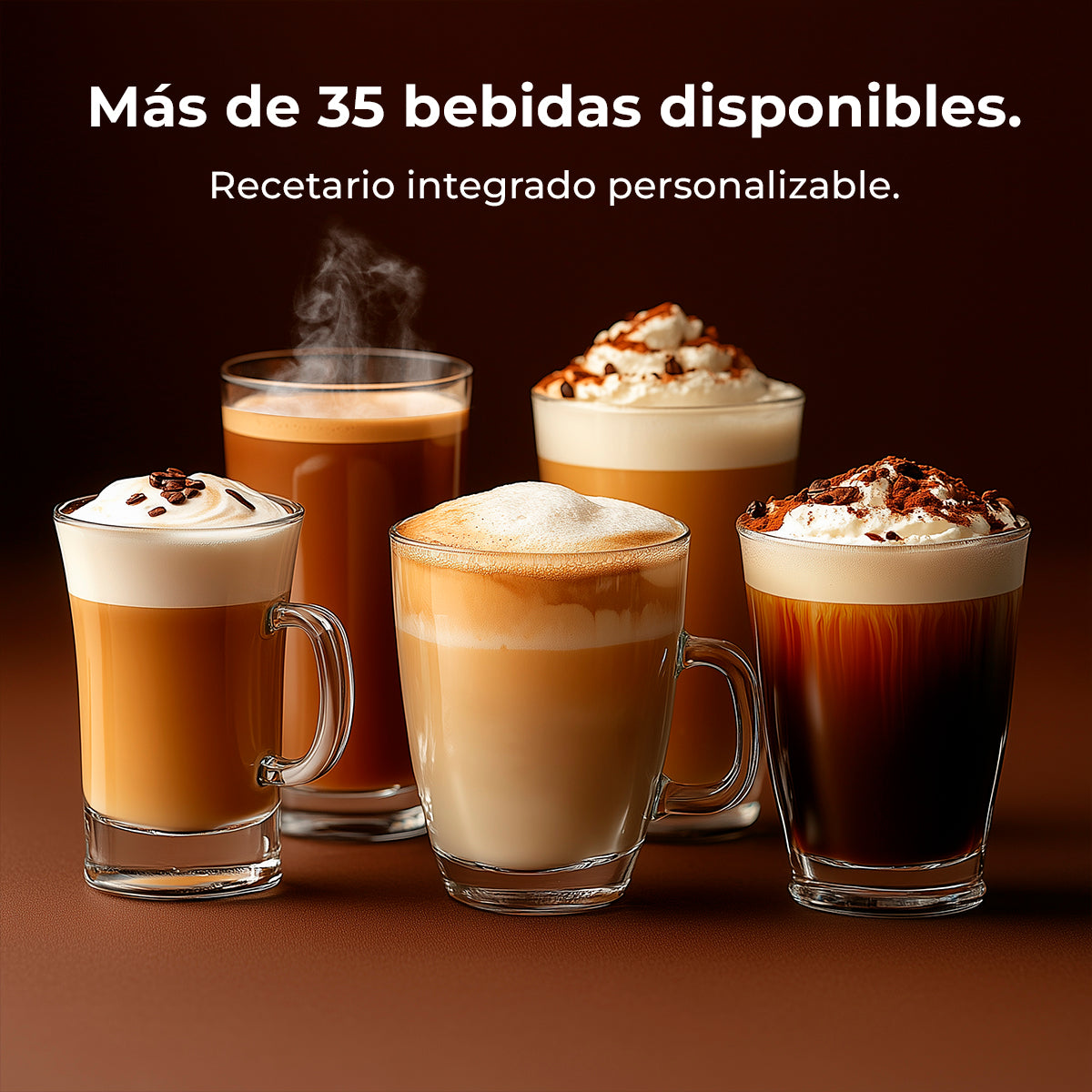 Cecotec Cremmaet Lounge Maquina de Café Superautomatico para Oficina con 35 Bebidas y Opcion DIY