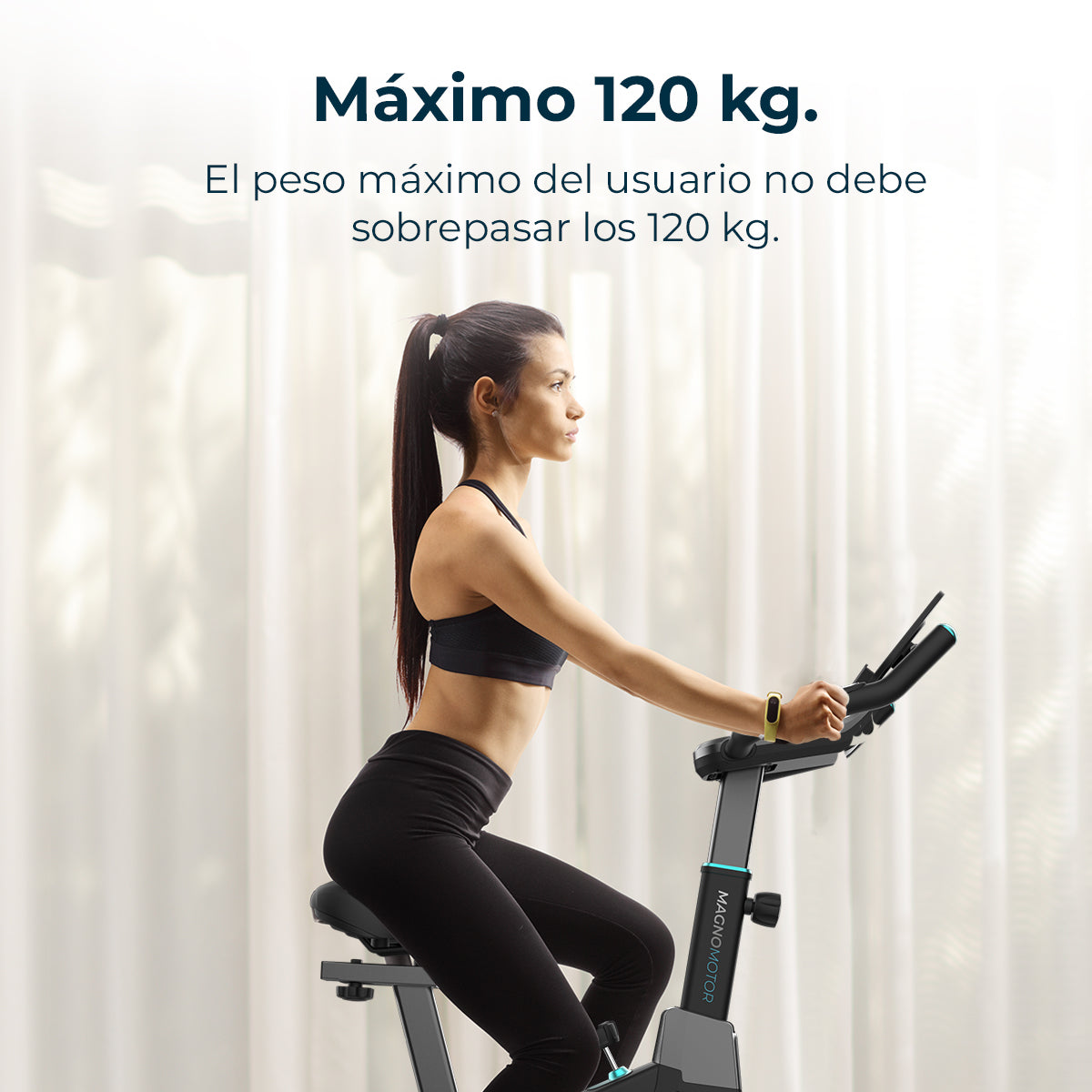 Cecotec DrumFit Indoor 10000 MagnoMotor Conectado Kinomap Volante De Inercia 10 Kg Y Ajuste Automático De Resistencia