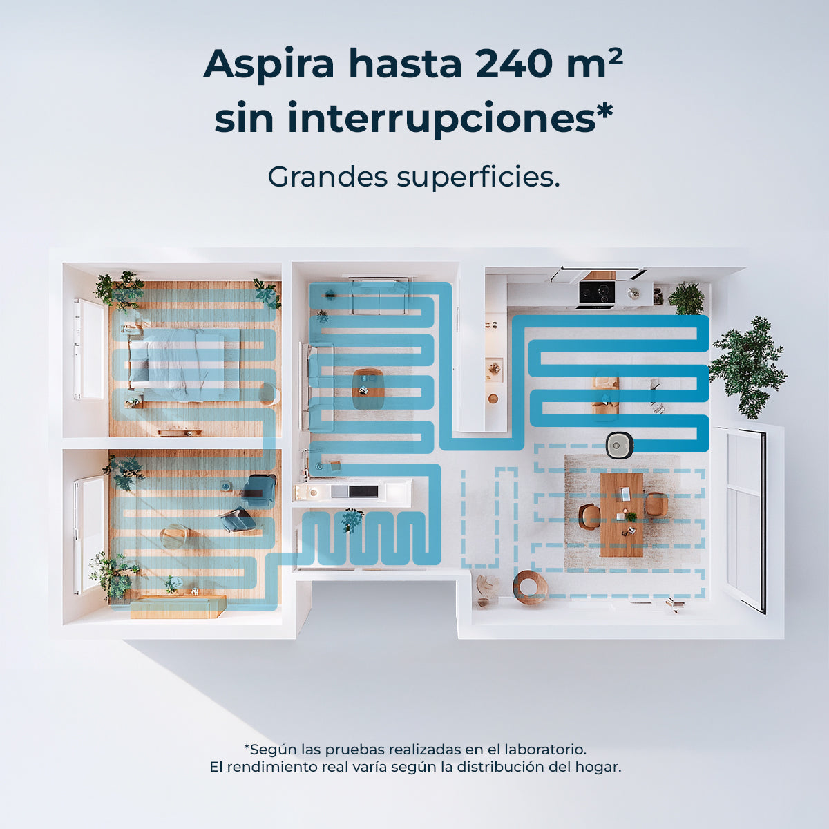 Cecotec Conga Z100 Saugroboter mit LaserEye KI und AquaCycle Objekterkennung und professionelle Wischfunktion
