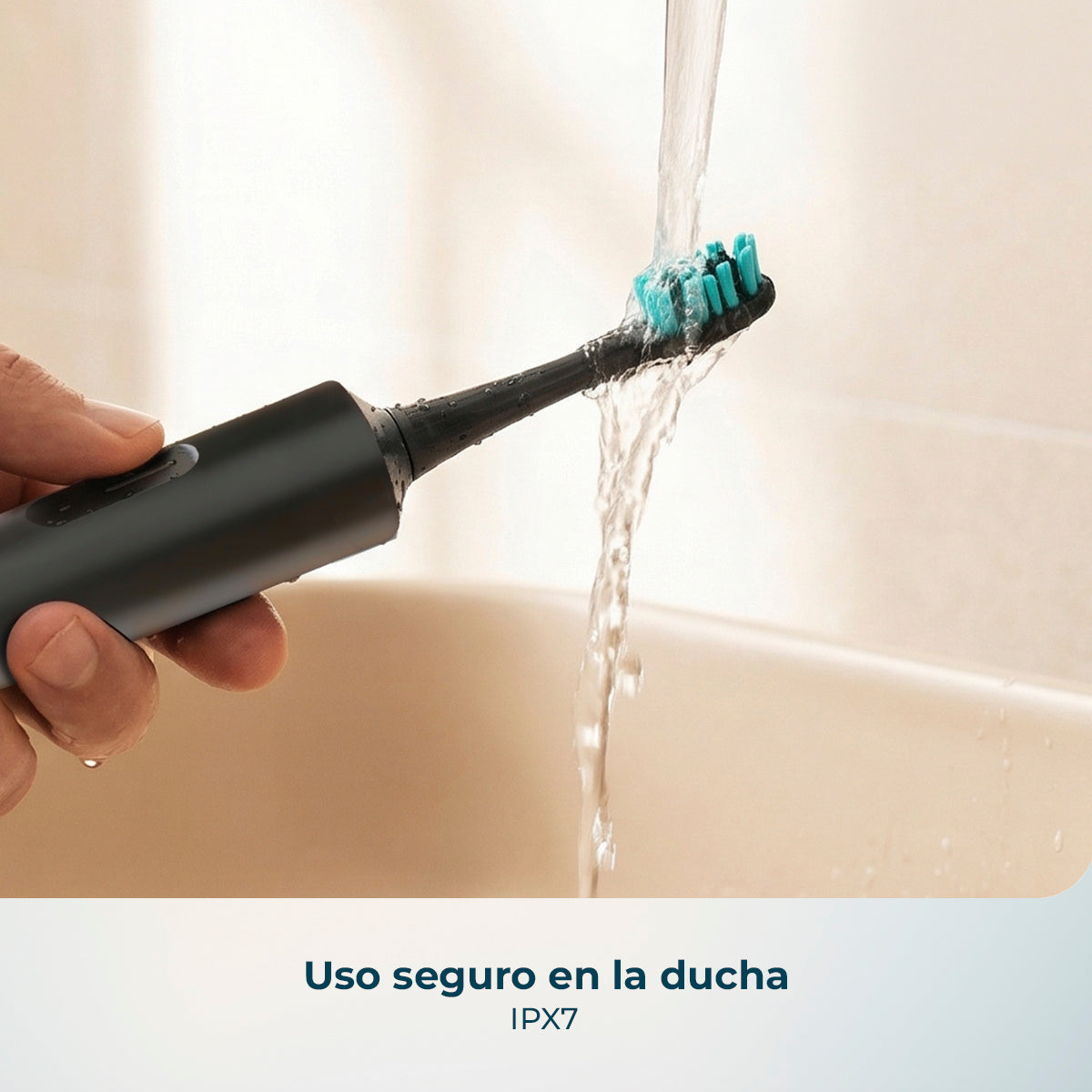 Cecotec ToothCare WhiteTeeth Premium Cepillo Eléctrico Luz Azul Integrada Recargable Cabezales Intercambiables