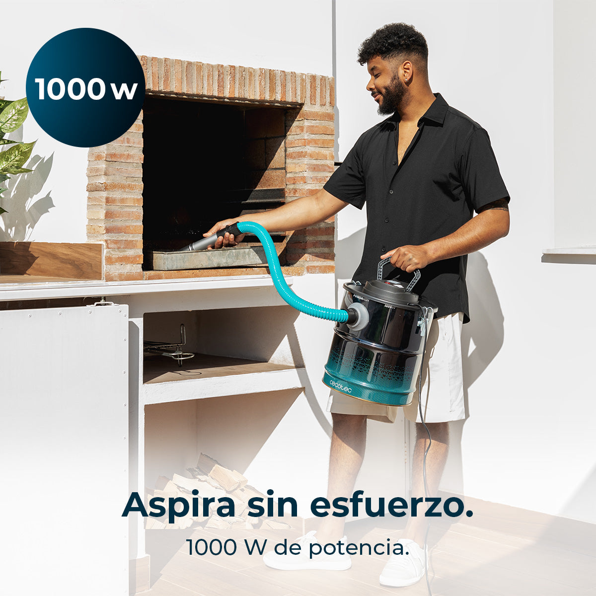 Cecotec Conga Ash 3000 Home Aspirador de Cinzas 1000W 15kPa