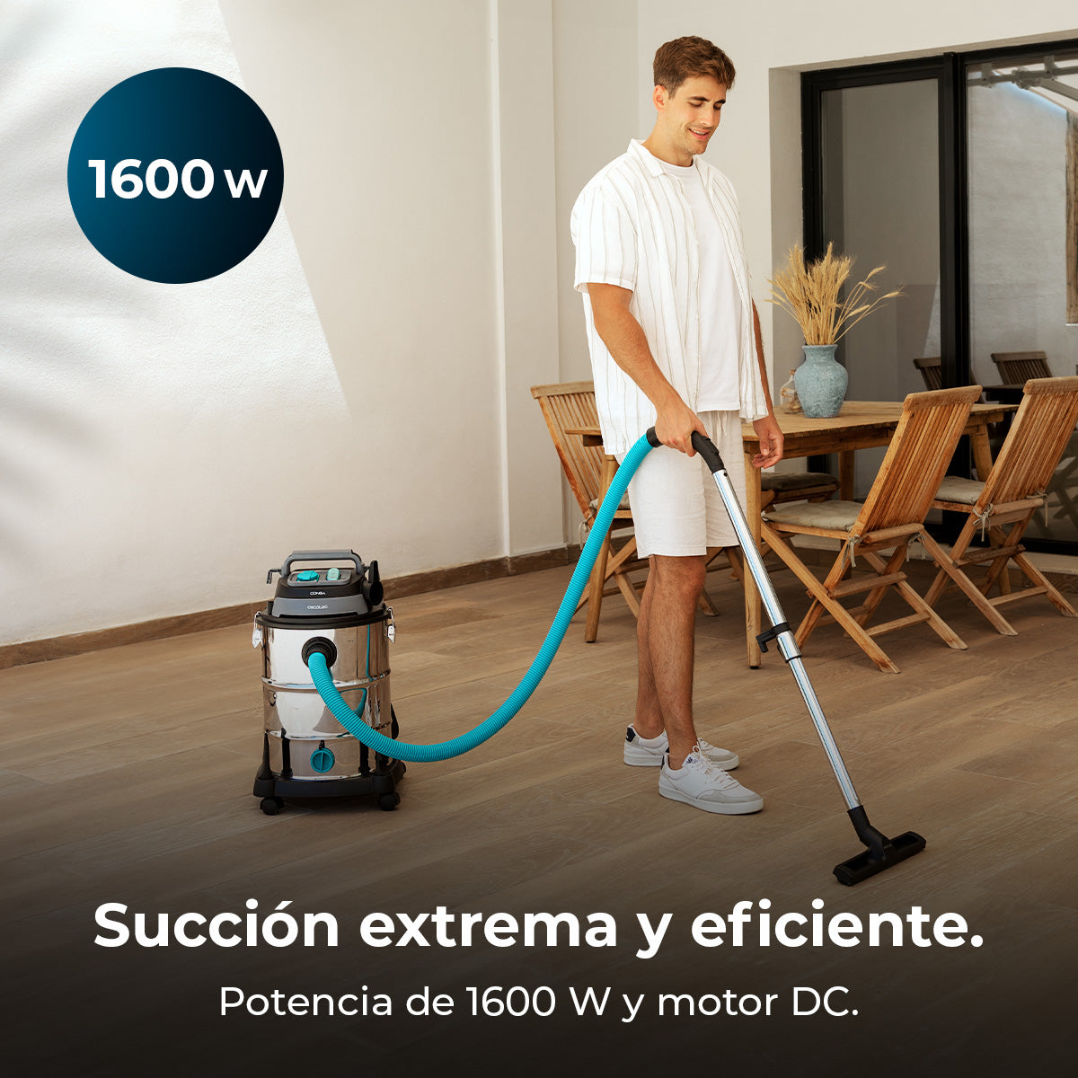 Aspiradora Cecotec Conga Rockstar Wet Dry 1600W 30L