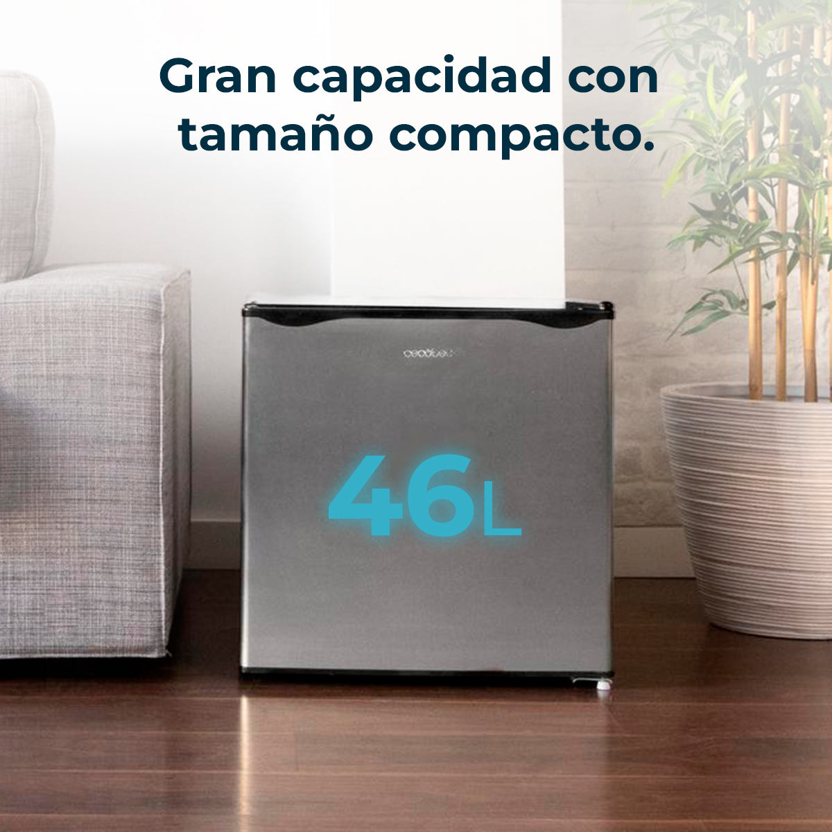 Cecotec GrandCooler Nevera 46L Inox E