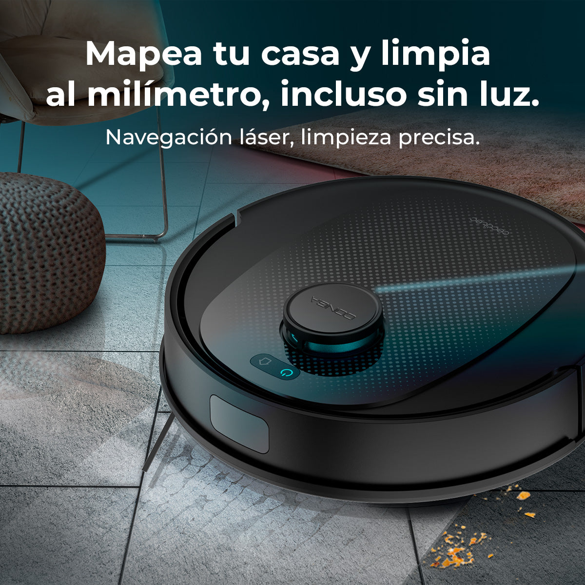 Cecotec Conga 7690 Immortal Max Home M Robot Aspirador Com Navegação Laser E 5000 Pa