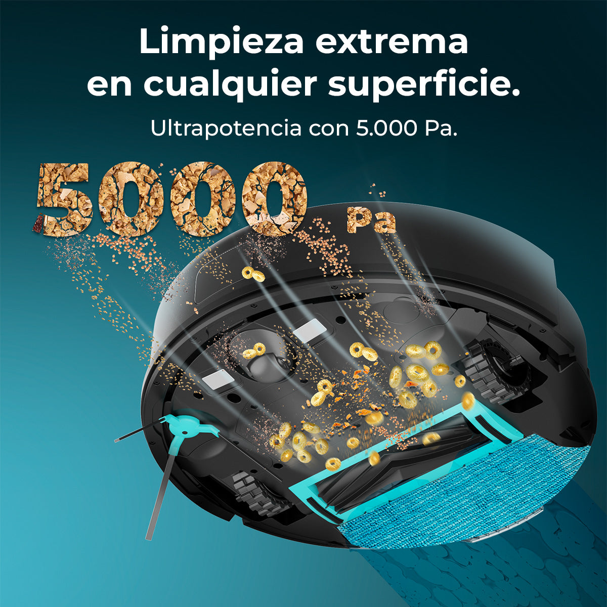 Cecotec Conga 7690 Immortal Max Home M Robot Aspirador Com Navegação Laser E 5000 Pa