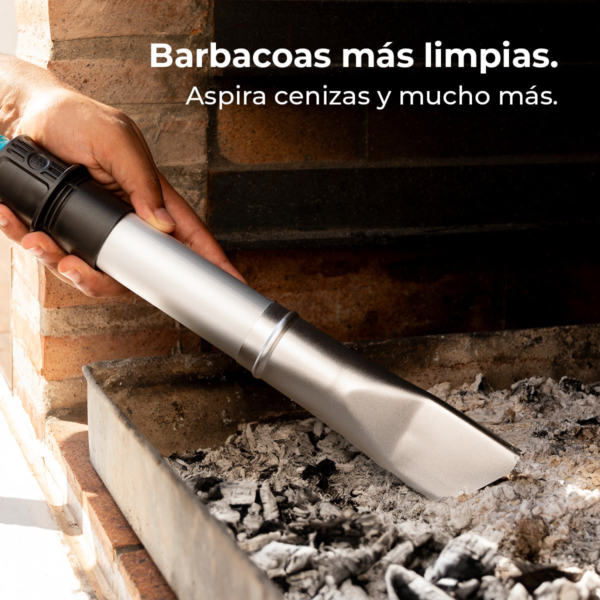Cecotec Conga Ash 5000 Free Aspirapolvere per Cenere 1200 W 18 kPa Aspirazione Estrema per Cenere e Residui