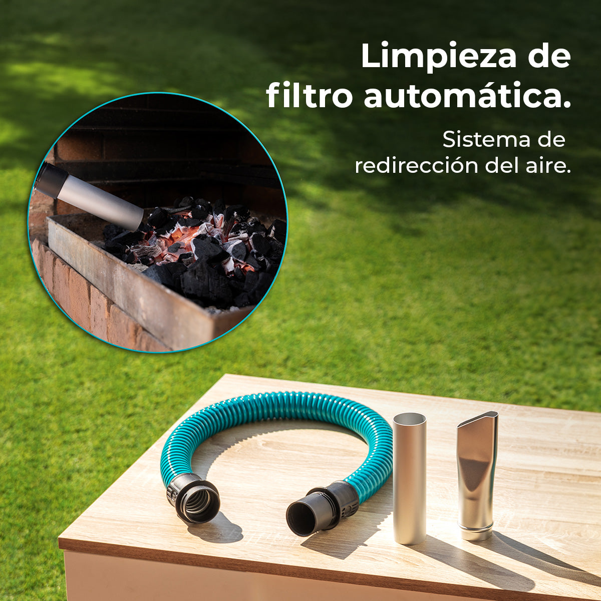 Cecotec Conga Ash 3000 Home Aspirapolvere per Cenere 1000W 15kPa
