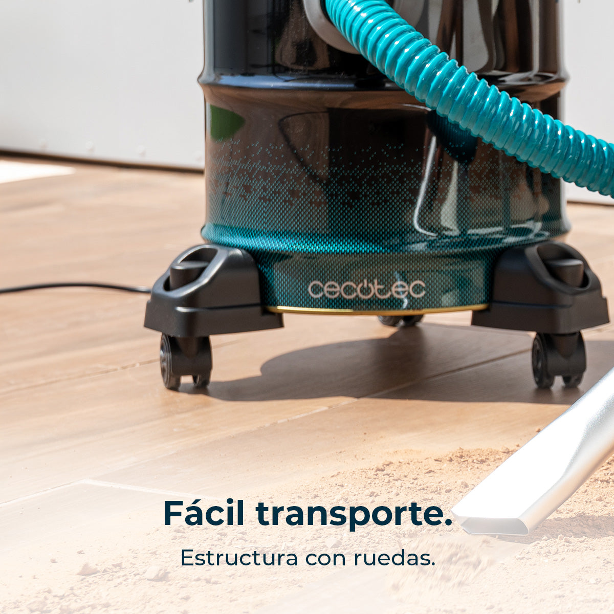 Cecotec Conga Ash 5000 Free Aspirapolvere per Cenere 1200 W 18 kPa Aspirazione Estrema per Cenere e Residui