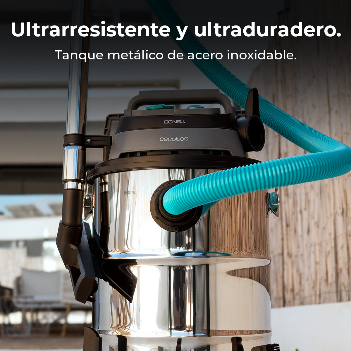 Aspiradora Cecotec Conga Rockstar Wet Dry 1600W 30L