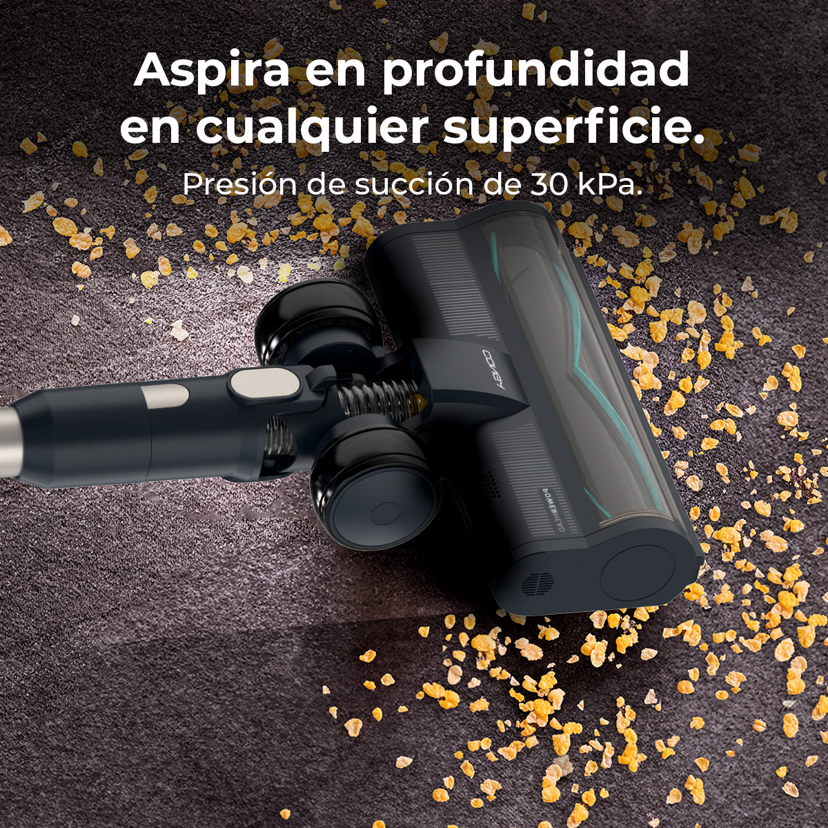 Cecotec Conga Rockstar 5500 Hurricane Station Flex Aspirazione di 220 AW Base Autovuoto Igienica