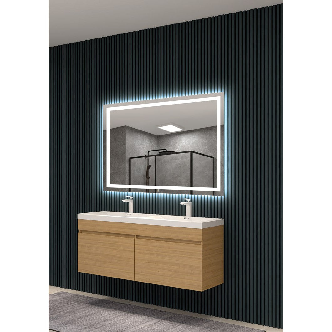 LeDimex - Miroir de salle de bain avec LED Holland