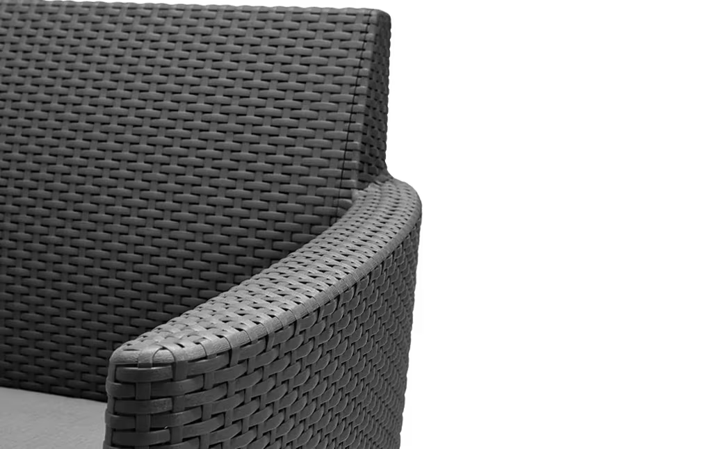 Keter - Ensemble d'extérieur Tarifa Lounge 4 places blanc