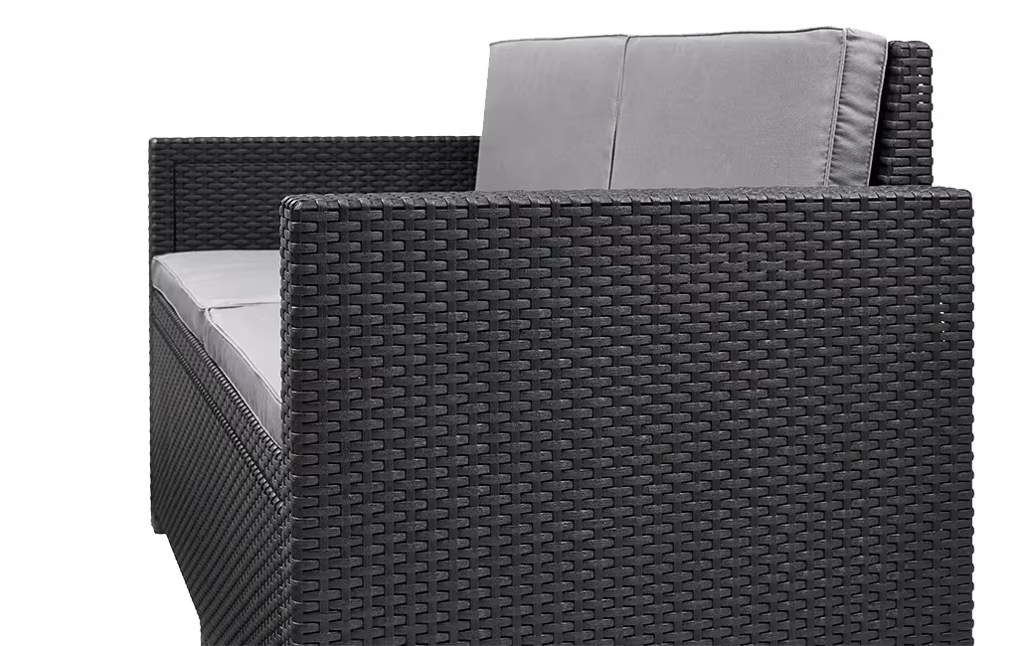 Keter - Ensemble d'extérieur Tarifa Lounge 4 places blanc