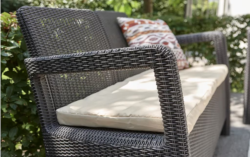 Keter - Ensemble d'extérieur Tarifa Balcony marron 2 places