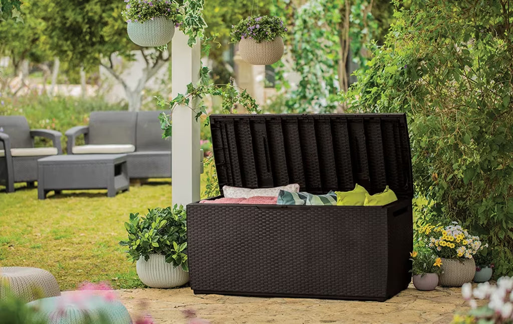 Keter - Arcón de exterior Capri marrón