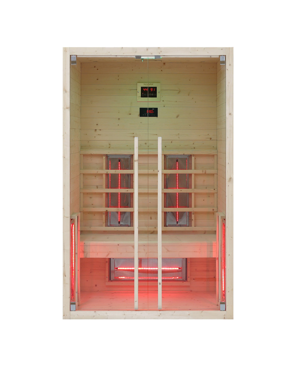 Sauna de Infrarrojos para Casa 2 Personas 120 × 90 cm