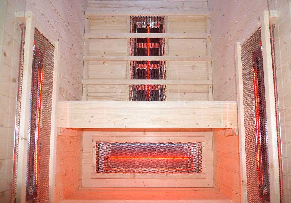 Sauna de Infrarrojos para Casa 1 Persona 90 × 90 cm