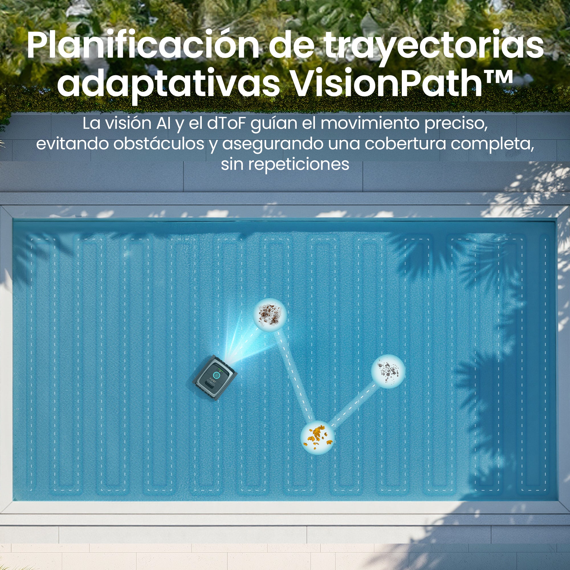 Aiper Scuba V3 Robô Aspirador de fundo de piscina a bateria sem fios