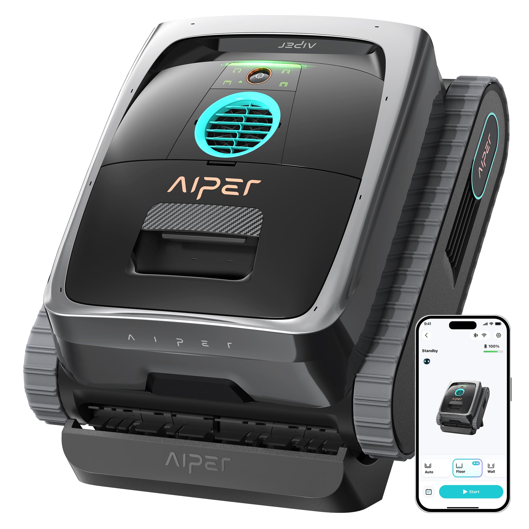 Aiper Scuba V3 Robô Aspirador de fundo de piscina a bateria sem fios