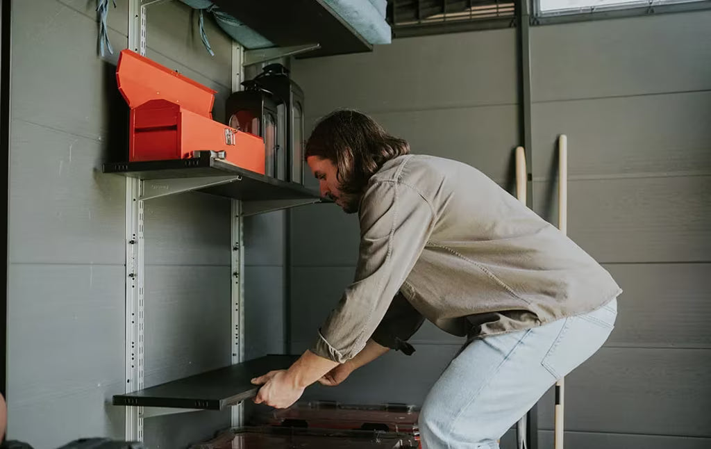 Keter - Kit de estanterías 100 cm gris