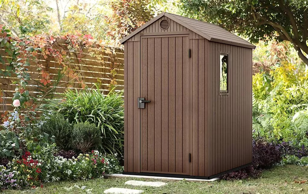 Keter - Cabane d'extérieur Darwin 4x6 marron