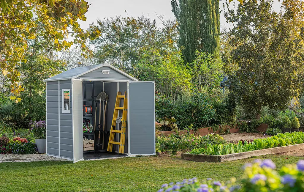 Keter - Cabane d'extérieur Manor 6x8 gris