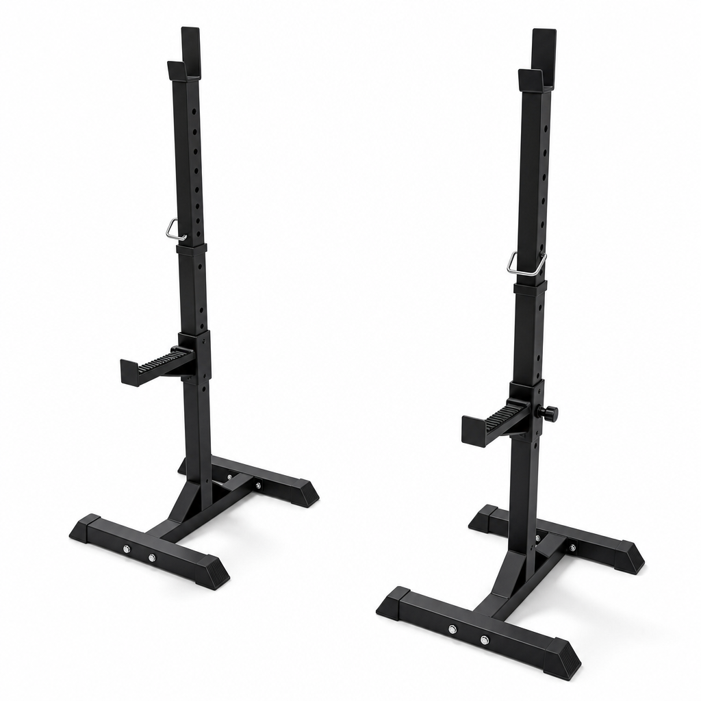Verstellbarer Stangenhalter und Squat-Rack für Krafttraining
