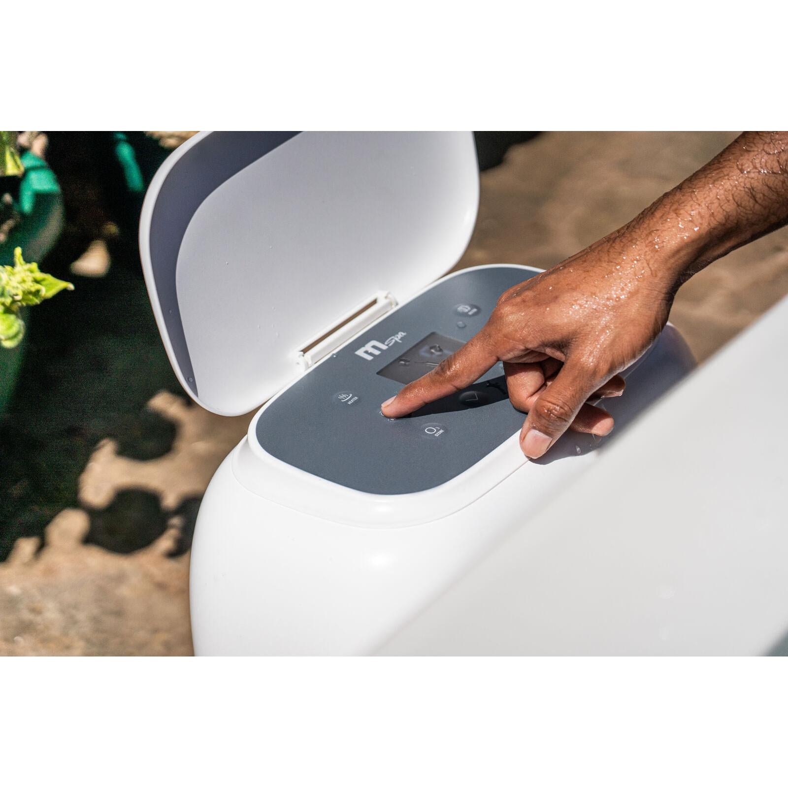 Mspa - Spa rigide carré Tribeca 4-6 personnes