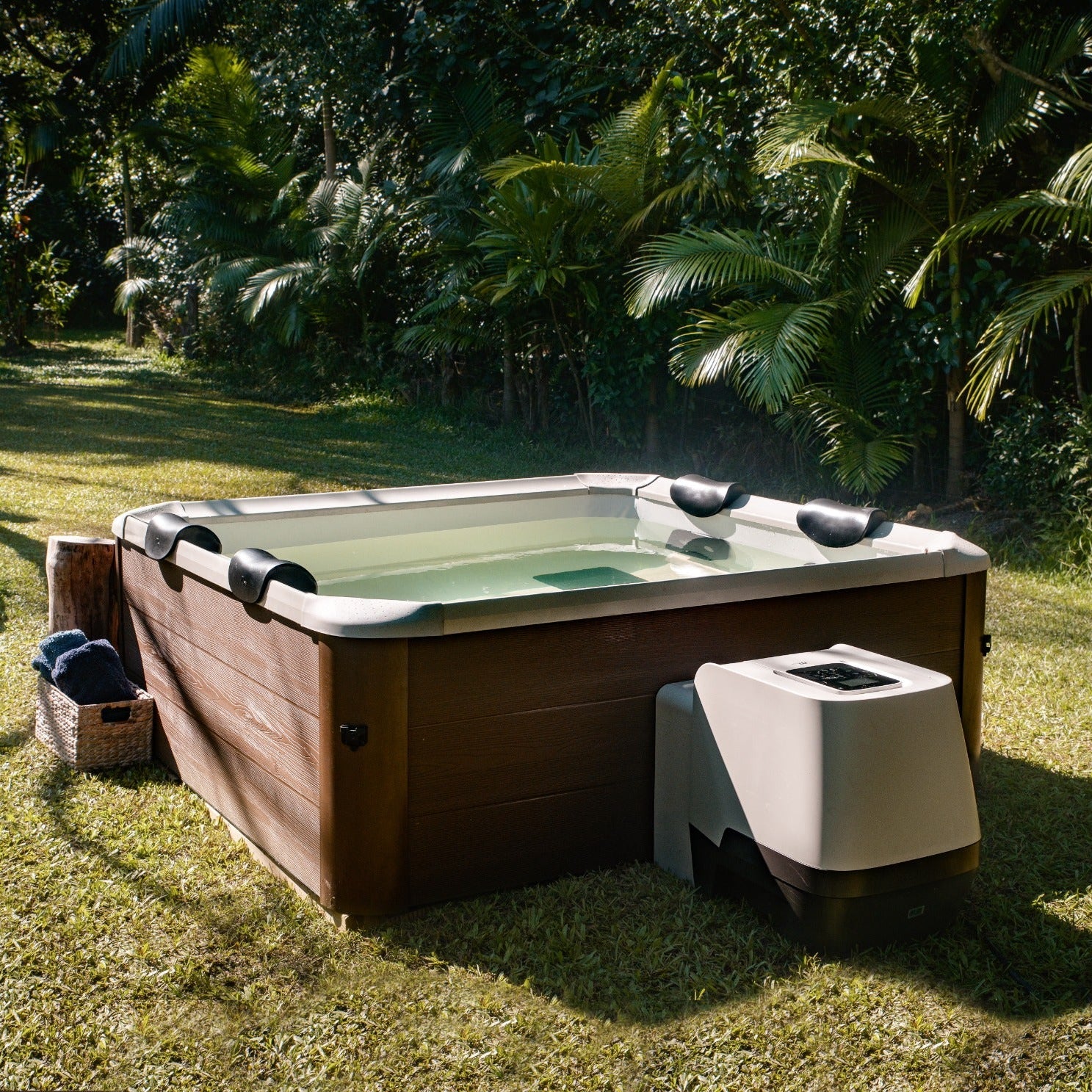 MSpa – Whirlpool quadratisch Oslo Aero Plus für 4–6 Personen