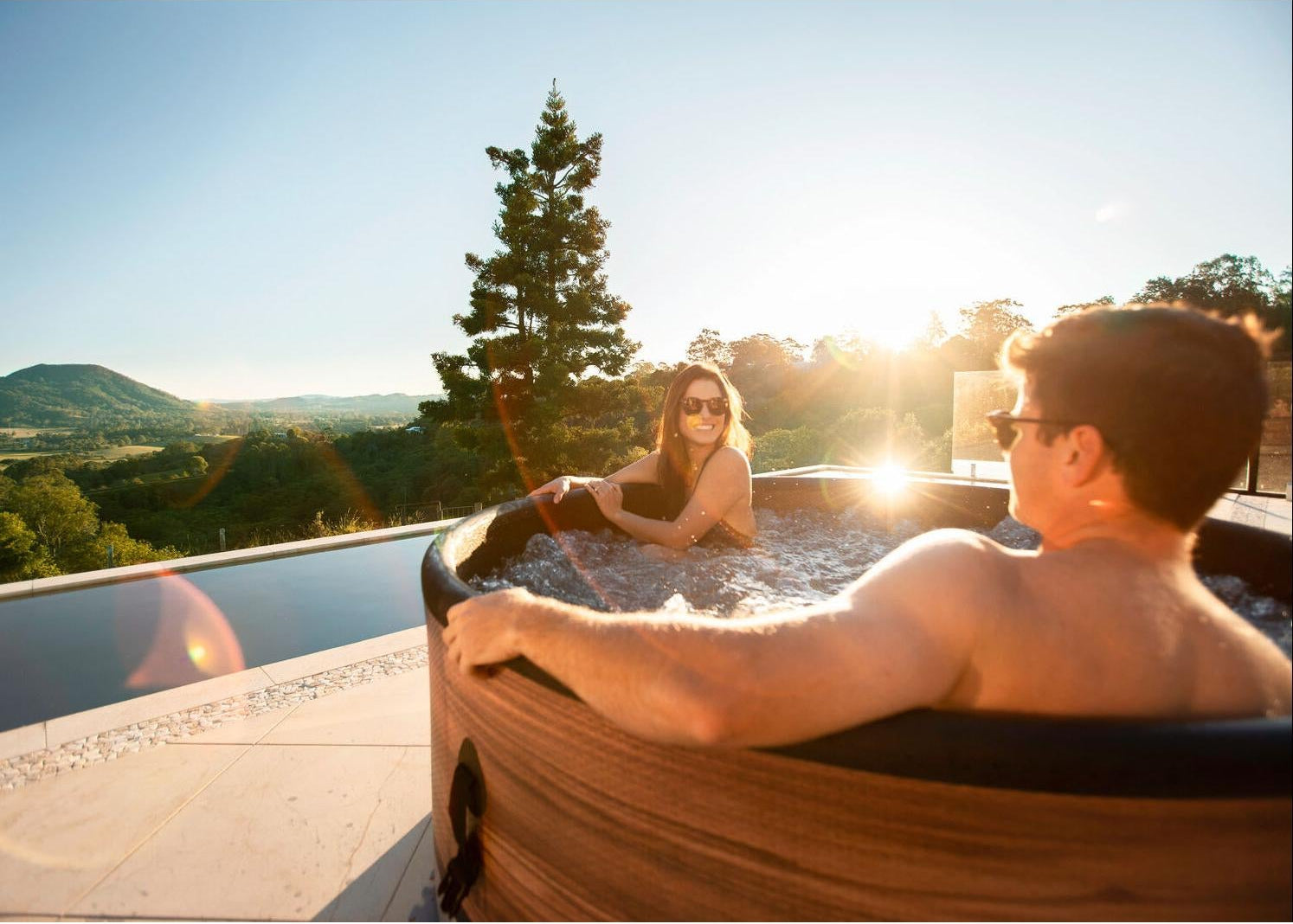 Mspa - Hartes quadratisches Spa Oslo Plus 4-6 Personen