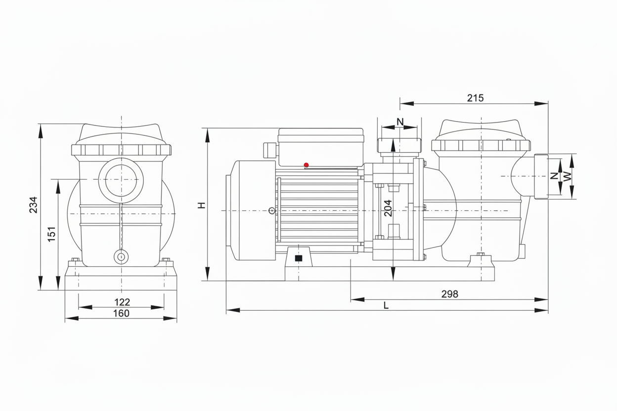 Nix Pool - Pompe de piscine X