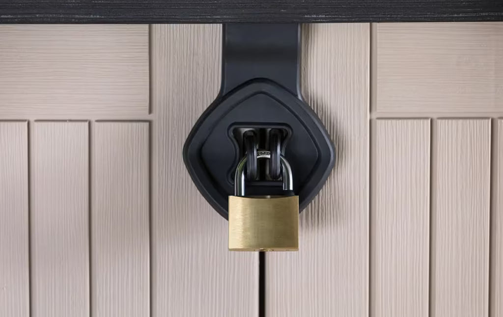 Keter - Cobertizo de exterior Store-It-Out Midi 880L topo/beige